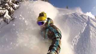 Snowboard Freeride Workshop  Kitzsteinhorn Kaprun Austria [upl. by Sheya]