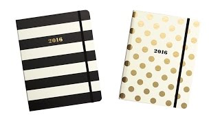 A look inside the Kate Spade Planners  Agendas [upl. by Zucker]