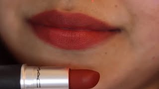 MAC Powder Kiss Lipstick  Dubonnet [upl. by Kciwdahc32]