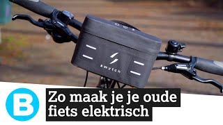 Met deze kleine kit maak je van je fiets een ebike [upl. by Fiedler]