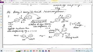 Online Class Recording Rearrangement Reactions CC8 Sem4 CBCS Online Class3 [upl. by Prospero]