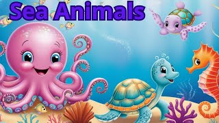 The Magic of Life Under the Sea  Songs about Animals under the Sea🎵🎵 [upl. by Anaehr]