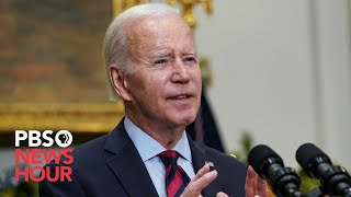 WATCH LIVE Biden gives remarks on administration efforts to support unions and retirees [upl. by Bocyaj]