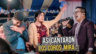 Isaías Calel 😭 CANTANDO COROS CON LLORO ANTE DIOS la Presencia de Dios descendió aquí 🥺 [upl. by Eissim]