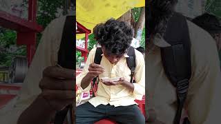 Eating Chowmin  Chowmin khane ka maja foodlover noodlesrecipe short eating [upl. by Elraet]