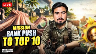 BGMI MISSION TOP 10 RANK PUSH  ANTARYAMI GAMING [upl. by Acirtal]