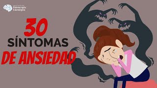 TODOS LOS SÍNTOMAS DE LA ANSIEDAD EXPLICADOS FÍSICOS Y PSICOLÓGICOS [upl. by Julius]