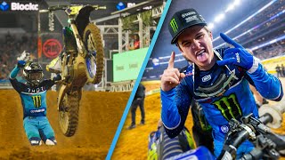 Haiden Deegan Ghost Rides First Supercross Win  Massive Comeback [upl. by Maker]