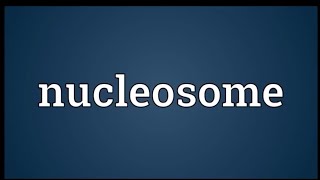 NUCLEOSOMESstructure of nucleosomesfunction of nucleosome [upl. by Sahcnip]