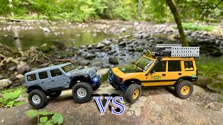 Axial SCX24 Vs FMS FCX24M Battle for the Best 124 [upl. by Alegre284]