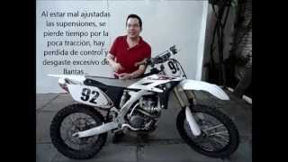 Como Regular Suspension  Clicks Compresion y Rebote de Moto [upl. by Marleen]