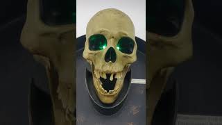 Gemmy Animated Talking Singing SKULL Candy Dish Platter Motion Activated Lighted [upl. by Triny]