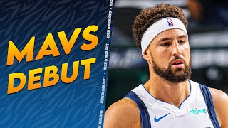 Klay Thompson MAKES HIS Mavericks DEBUT 🔥 FULL Highlights [upl. by Ninnette]