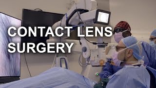 Implantable Contact Lens Surgery  EVO ICL Surgery with Gabriel [upl. by Bonn]