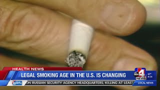 Smoking age in the US is changing [upl. by Shaylah]