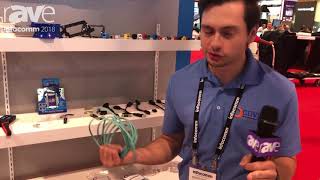 InfoComm 2018 Covid Cleerlines Easy Terminating SSF Fiber Cable Can Be Terminated in Under 2 Min [upl. by Aldrich]