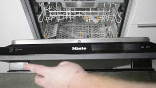 How to Quickly Set Up a Miele G 7000 Dishwasher Before Using for the First Time [upl. by Buttaro9]