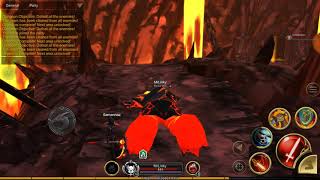 AdventureQuest 3D Dragons Lair Dungeon Run [upl. by Bauske]