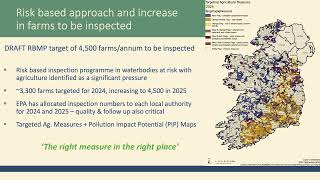 10 The National Agricultural Inspection Programme  Ray Cullinane EPA [upl. by Mather]