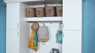 How to Build a Mudroom Storage Bench [upl. by Cirre108]