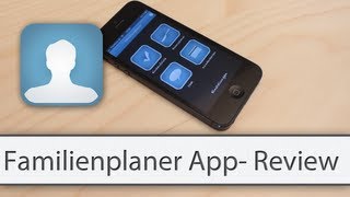 App Review  Familienplaner App [upl. by Kulseth]