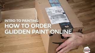 Glidden Paint  How to Order Paint Online [upl. by Offen]