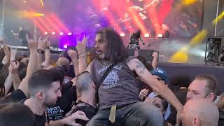 Kreator  Betrayer live at Release Athens Festival 28623 [upl. by Otho530]