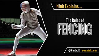 The Rules of Fencing Olympic Fencing  EXPLAINED [upl. by Bathsheba495]