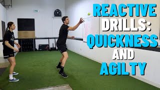 Reaction Training For Sports Performance  Reactive Drills For Athlete Quickness And Agility [upl. by Nnayt]