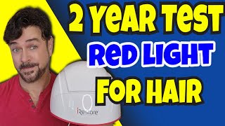 Best Red Light Laser Device For Hair Growth  iRESTORE 2 Year Test  Chris Gibson [upl. by Todhunter]