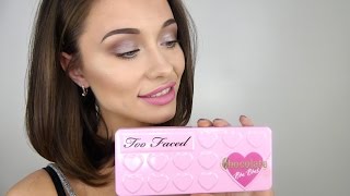 Макияж с Too Faced Chocolate Bon Bon [upl. by Aimek17]