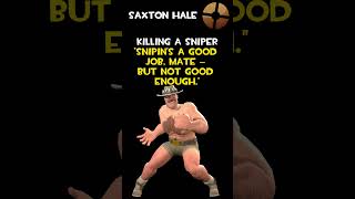 Saxton Hale  Killing A Sniper  Saxton Hale Voice Lines [upl. by Osmund]