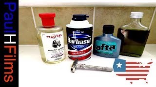 Barbasol Original Shaving Cream  American Shave [upl. by Rog]