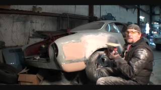 Classic Car Restoration How To Block Sand Bondo With Air ToolsPart 2 [upl. by Oam186]