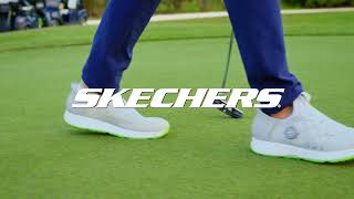 Matt Fitzpatrick Behind The Scenes Skechers Hands Free Slip Ins Golf Shoes [upl. by Atika]