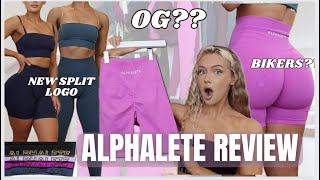 ALPHALETE OG BACK Honest in depthTry on Haul review of NEW amplify scrunch LIMITLESS collection [upl. by Asus]