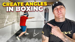 How to Create Angles in Boxing  Both the Right and Left [upl. by Aguste]