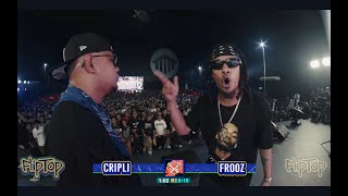 FlipTop  Frooz vs CripLi [upl. by Yrro746]