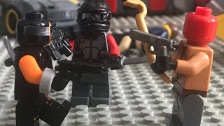 Lego Deathstroke Vs Deadshot Vs Red hood stop motion [upl. by Redd115]