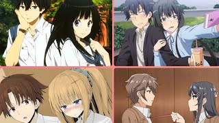 Hotarou amp Eru Hachiman amp Yukino Ayanokoji amp Kei Sakuta amp Mai  Edit Animes [upl. by Nylteak]