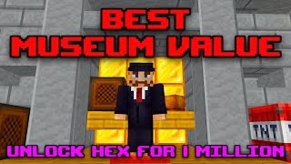 100m Museum Value for 1 Million Coins  The Best Museum Value  Hypixel Skyblock [upl. by Retniw]