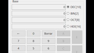 Convertidor Decimal Binario Octal y Hexadecimal en C [upl. by Stagg]