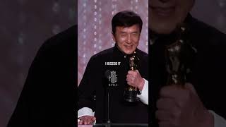 Jackie Chan’s Unbelievable Oscar Speech [upl. by Shakti]