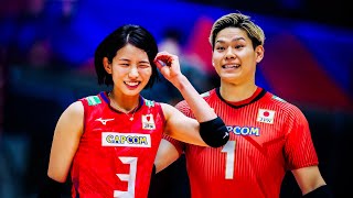 Yuji Nishida amp Sarina Koga  The Most Beautiful Volleyball Couple in the World [upl. by Emmalynne]