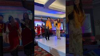 Upasana Singh Thakuri and Dhiraj Magar Dancing Rukum Maikot Song 😍 trendingshorts [upl. by Enoid]