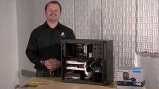 Corsair Hydro Series H60 Liquid CPU Cooler Installation HowTo Guide [upl. by Nerdna]