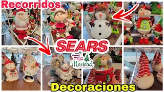 SEARS RECORRIDO NAVIDEÑO 🎅☃️🎄 DECORACIONES NAVIDEÑAS Y MÁS 🎅☃️🎄😘🥰😍❤️🛍️🛒🏃🏻‍♀️ [upl. by Weight]