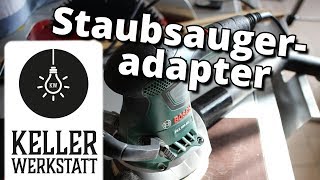 Staubsauger Adapter Schleifer  Sketchup Modell  3DDruck [upl. by Ahsaenat868]