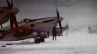 RED TAILS P51 mustangs Authentic footage with dubbed sound [upl. by Hunger]