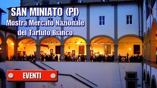 SAN MINIATO PI  Mostra Mercato Nazionale del Tartufo Bianco  di Sergio Colombini [upl. by Hanavas]